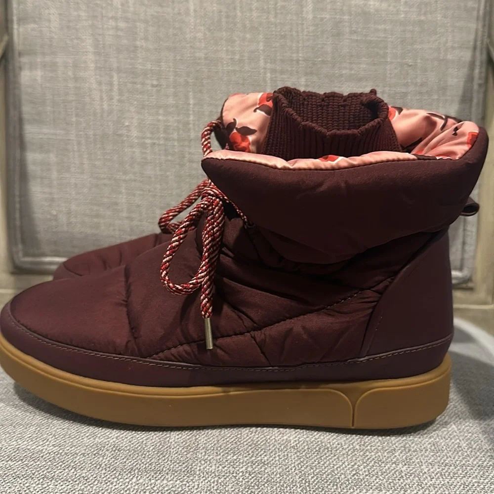 NEW-Kate Spade ♠️ Cocoon Snow Boots. Size 8.5B - Picture 6 of 16